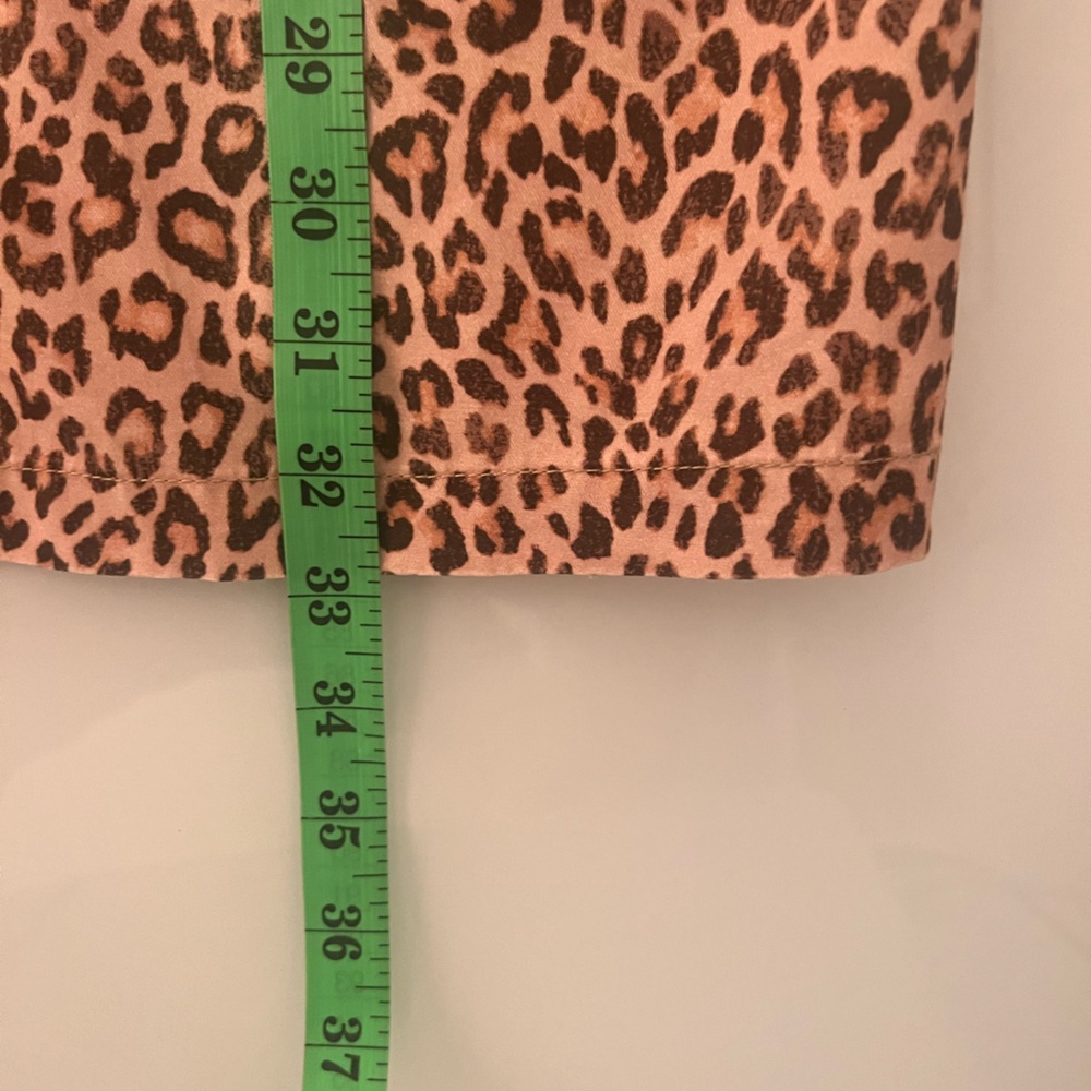 NWOT / J.Crew Norwood dress in leopard cozy chino - Picture 5 of 6